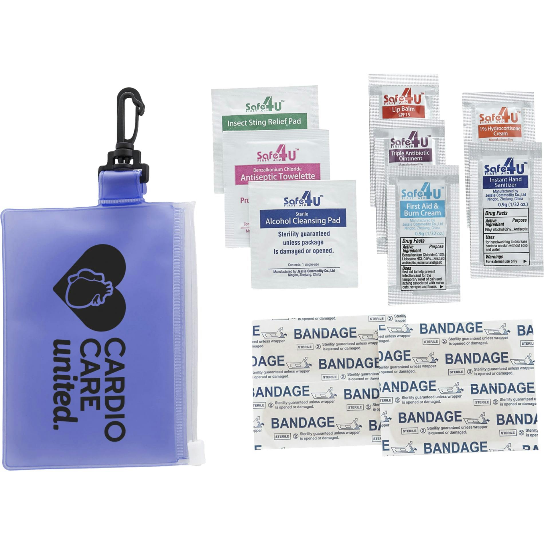 On The Go 12-Piece First Aid Pack - additional Image 1