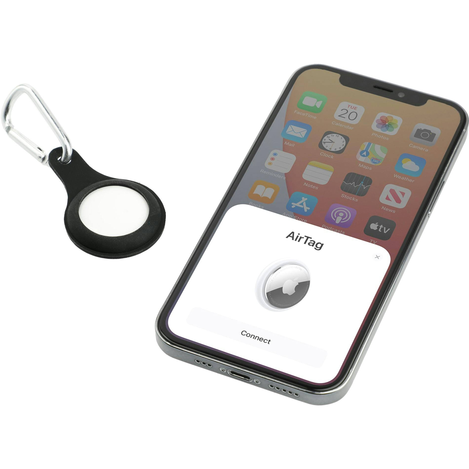 AirTag Silicone Case and Carabineer - additional Image 4