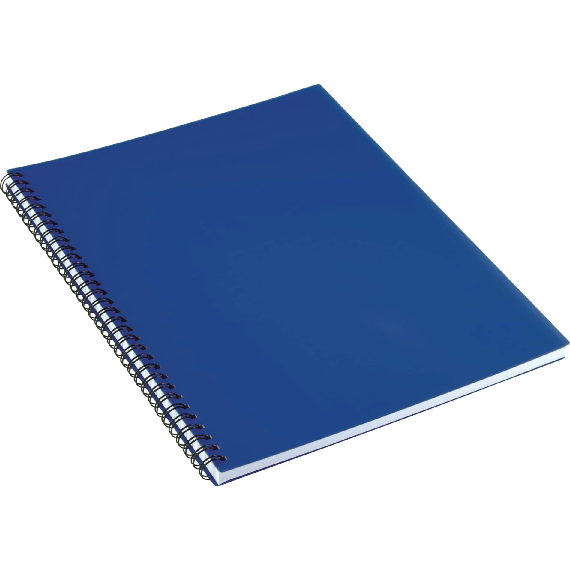 8.5" x 11" Lg Business Spiral Notebook - additional Image 2
