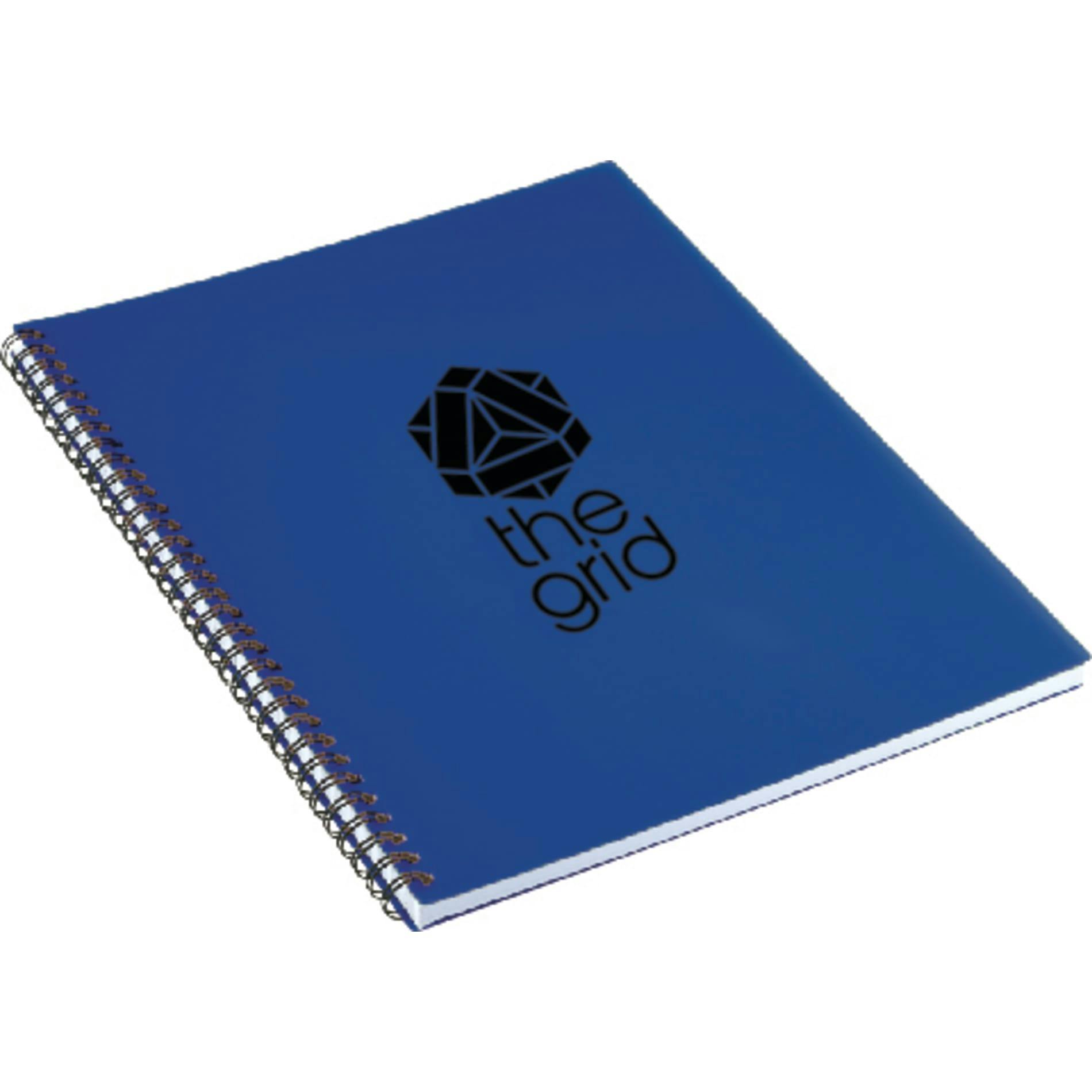 8.5" x 11" Lg Business Spiral Notebook - additional Image 1