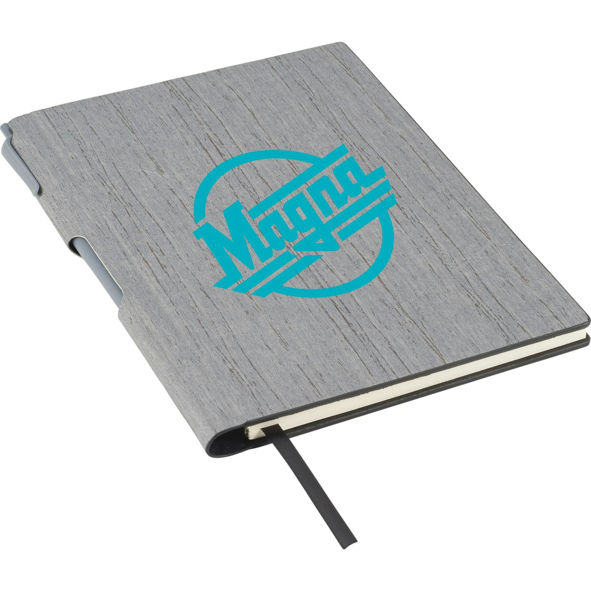 6" x 8.5" Bari Notebook with Pen - additional Image 1