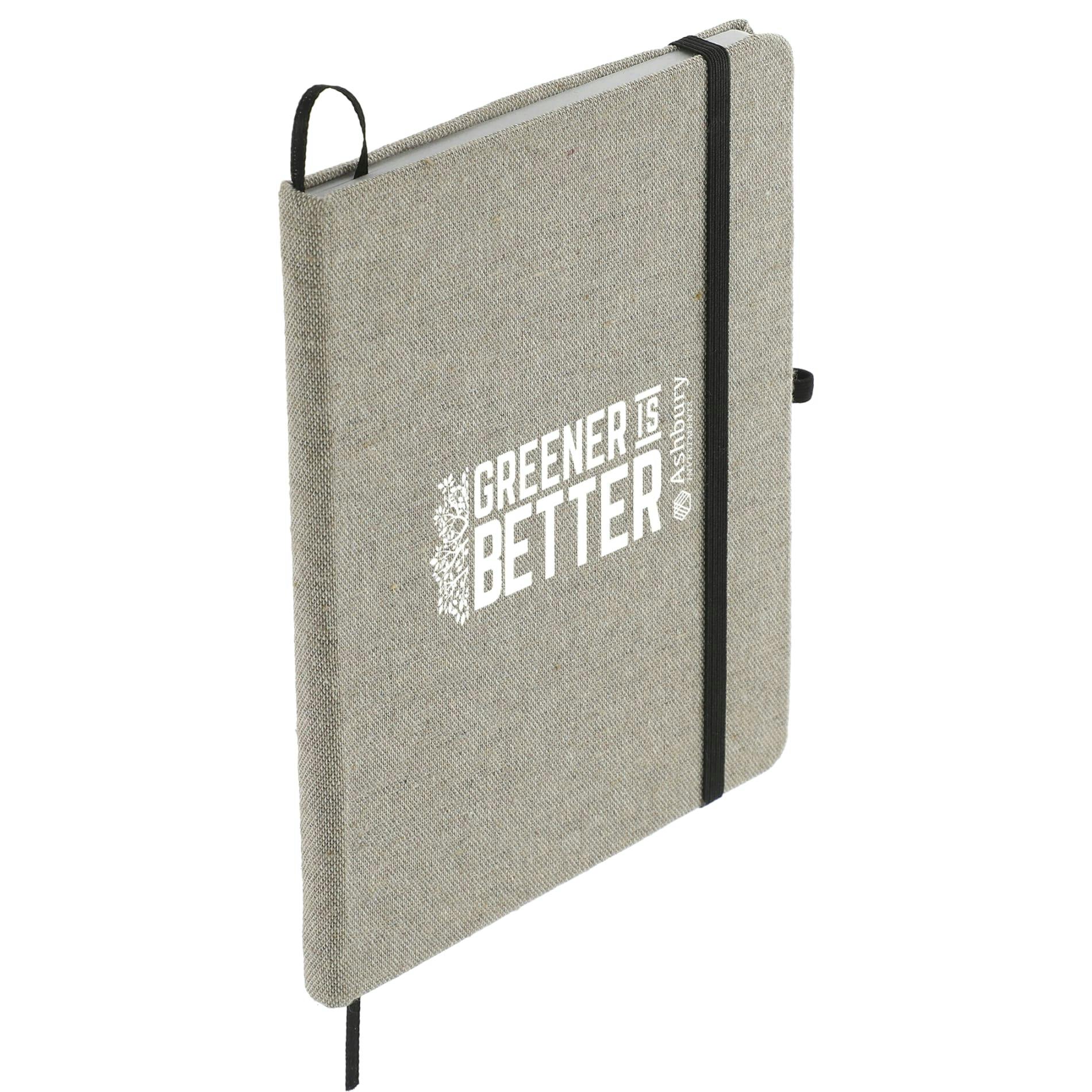 5" x 7" Recycled Cotton Bound Notebook - additional Image 1