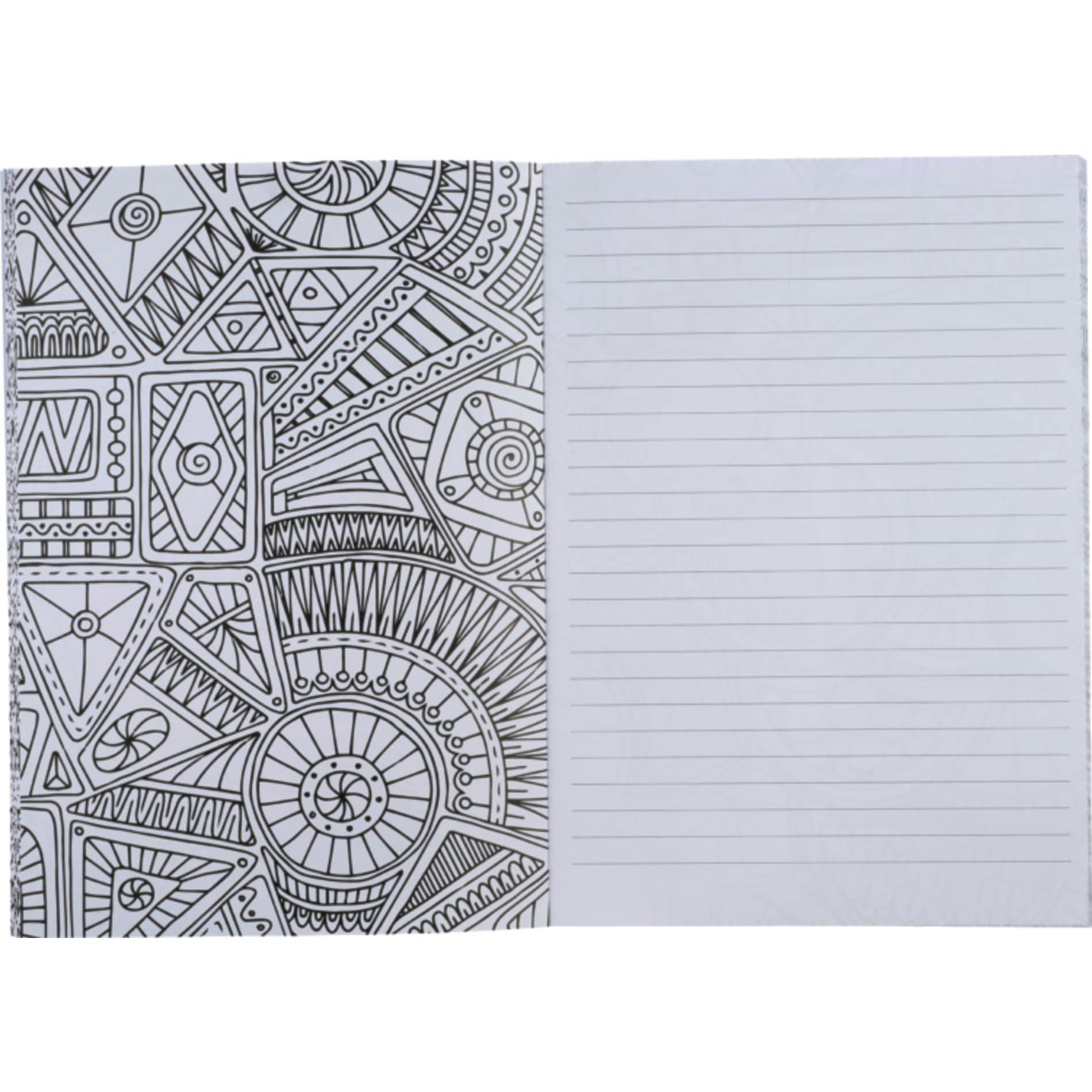 5.5" x 8.5" Doodle Coloring Notebook - additional Image 2