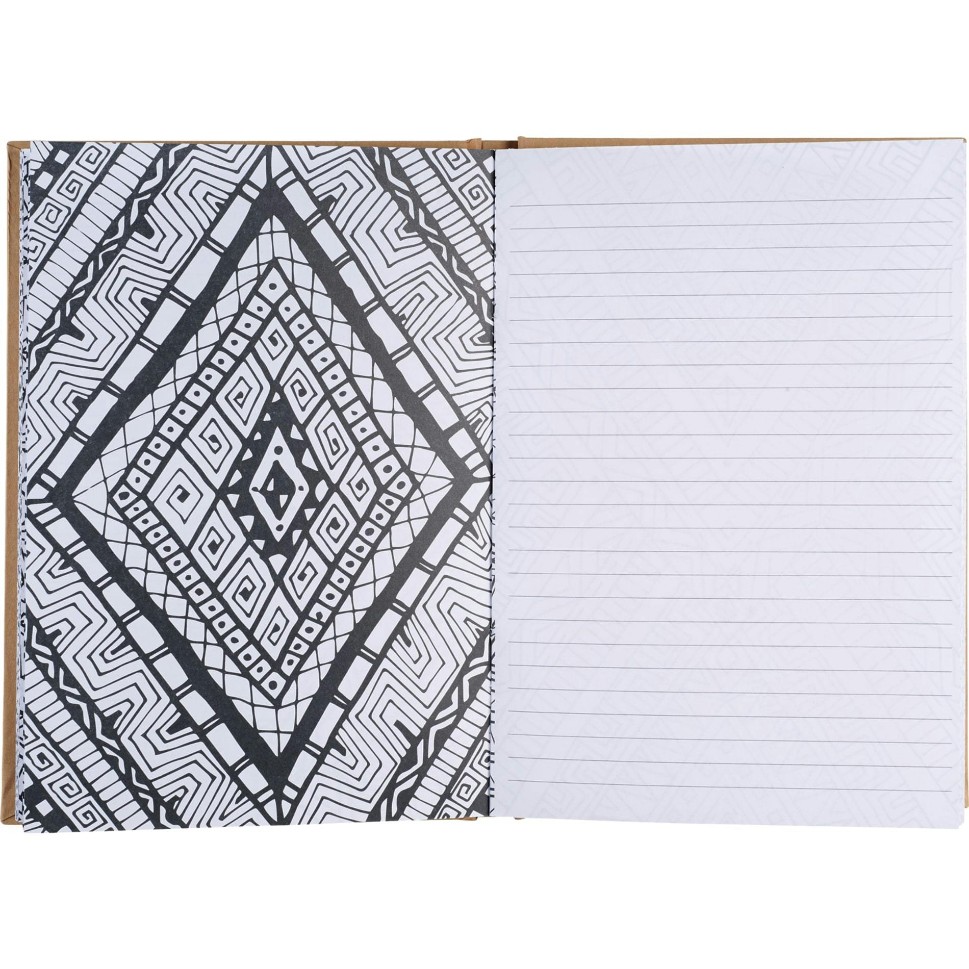 8" x 8.5" Doodle Adult Coloring Notebook - Large - additional Image 1
