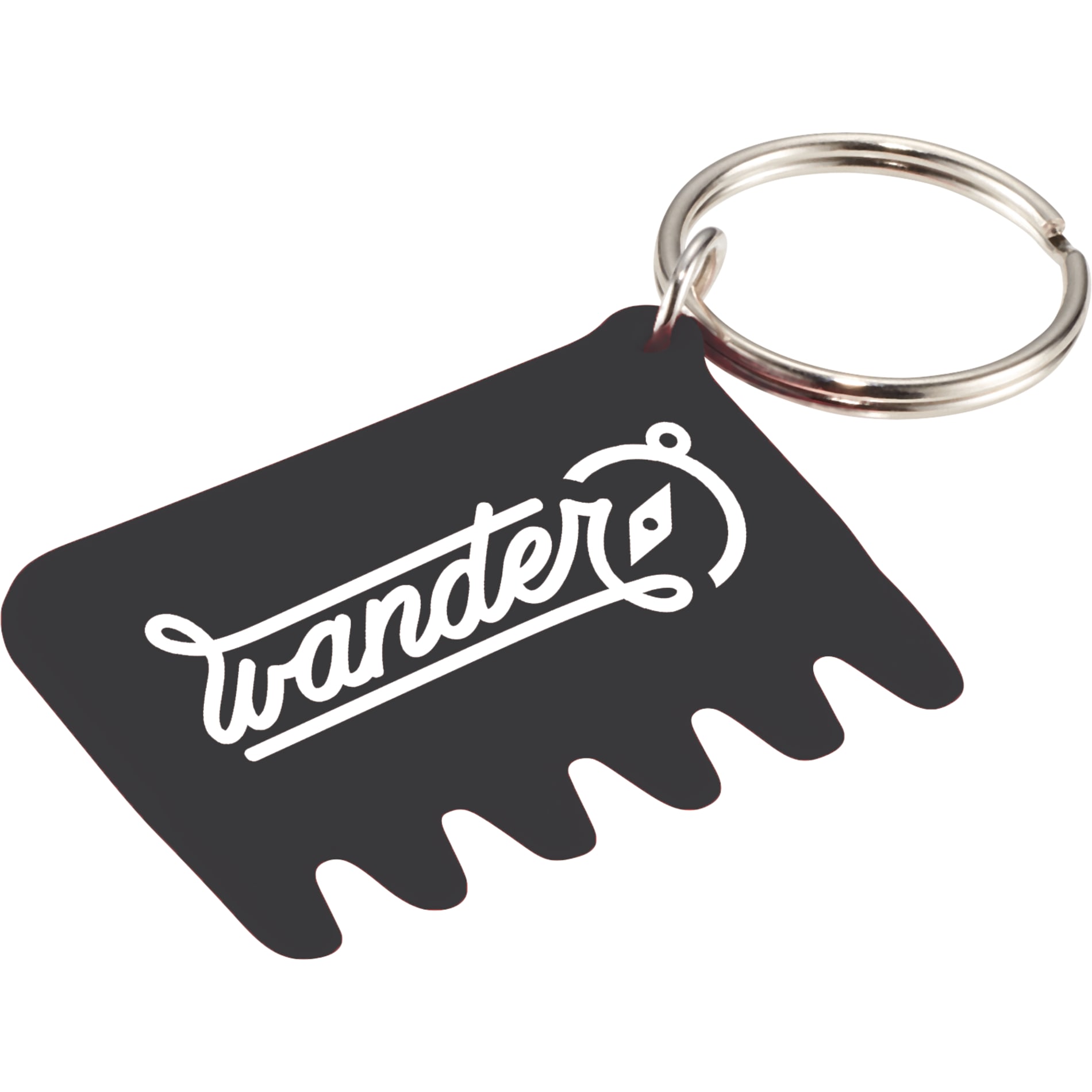 Custom Silicone Keyboard Brush Key Ring Design Online