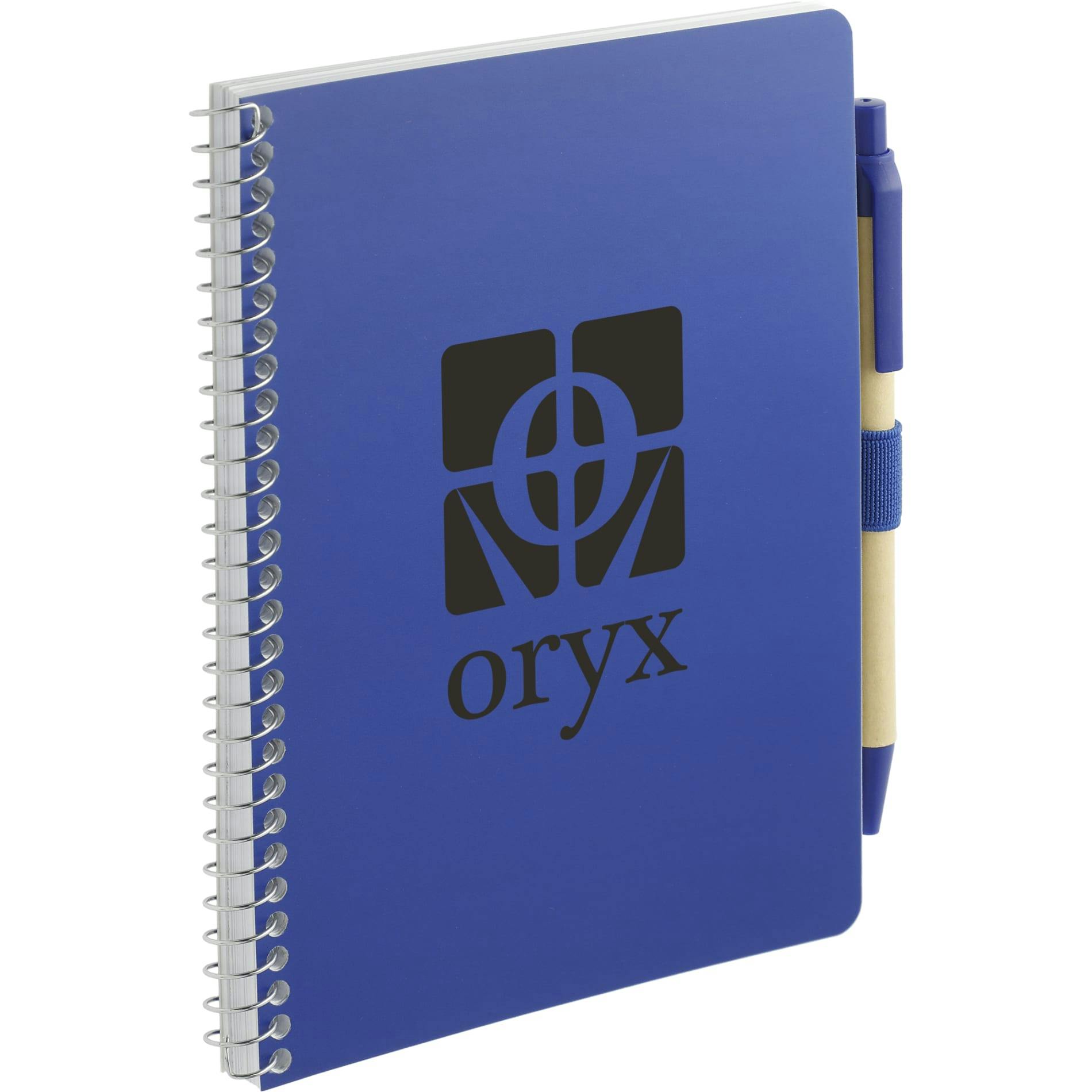 5” x 7” FSC® Mix Spiral Notebook with Pen - additional Image 1