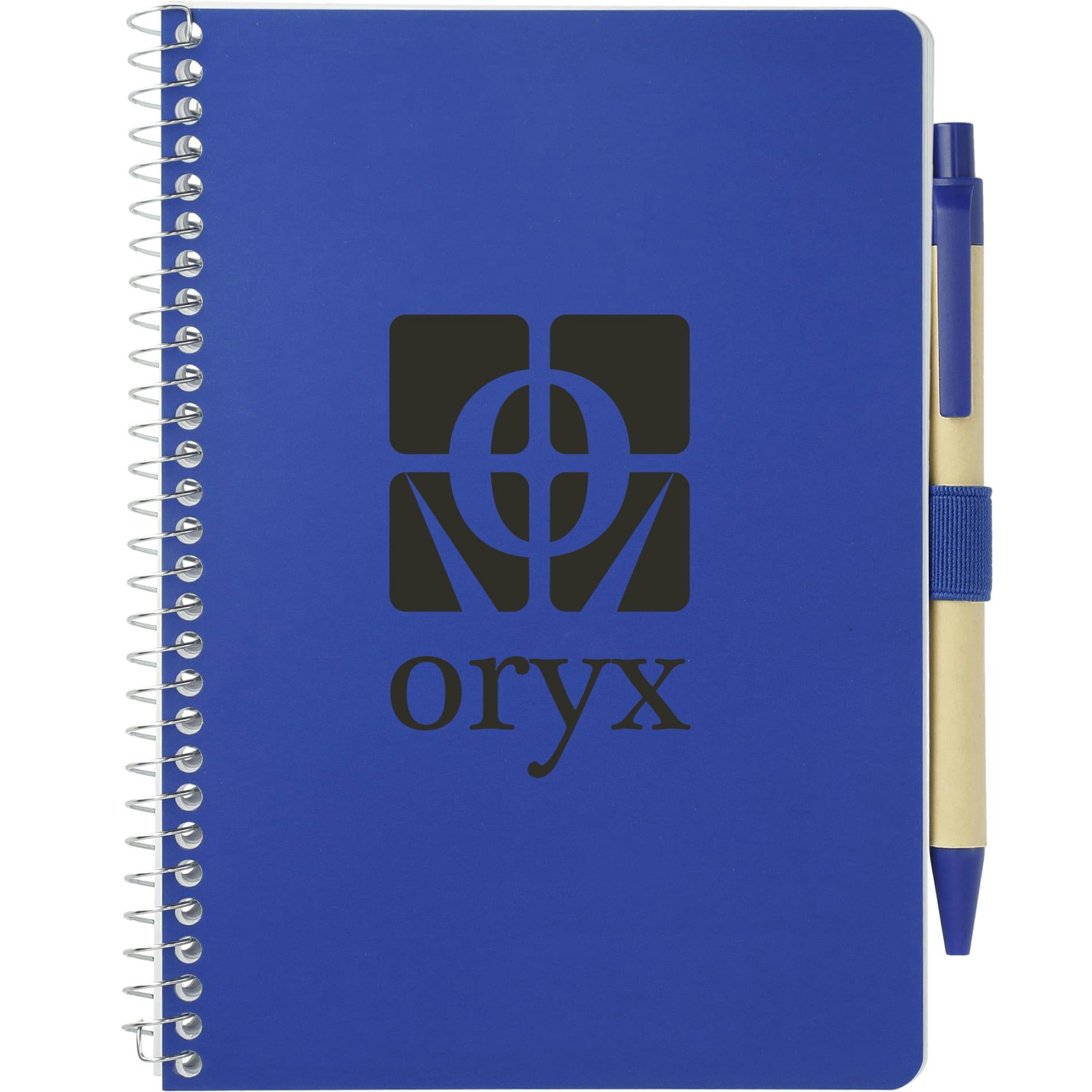 5” x 7” FSC® Mix Spiral Notebook with Pen - additional Image 2