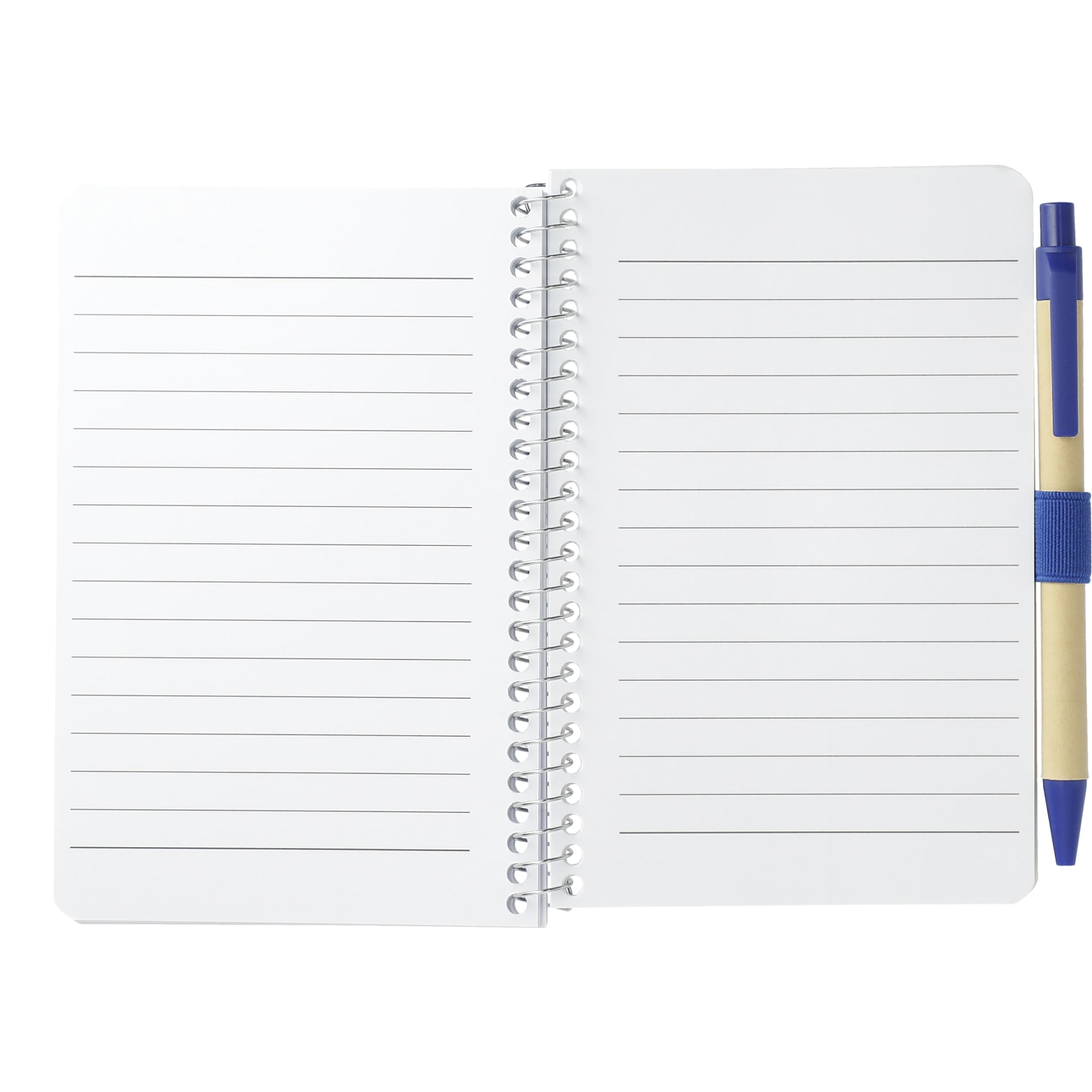 Custom 4" x 6" FSC® Mix Pocket Spiral Notebook with Pen Design Online