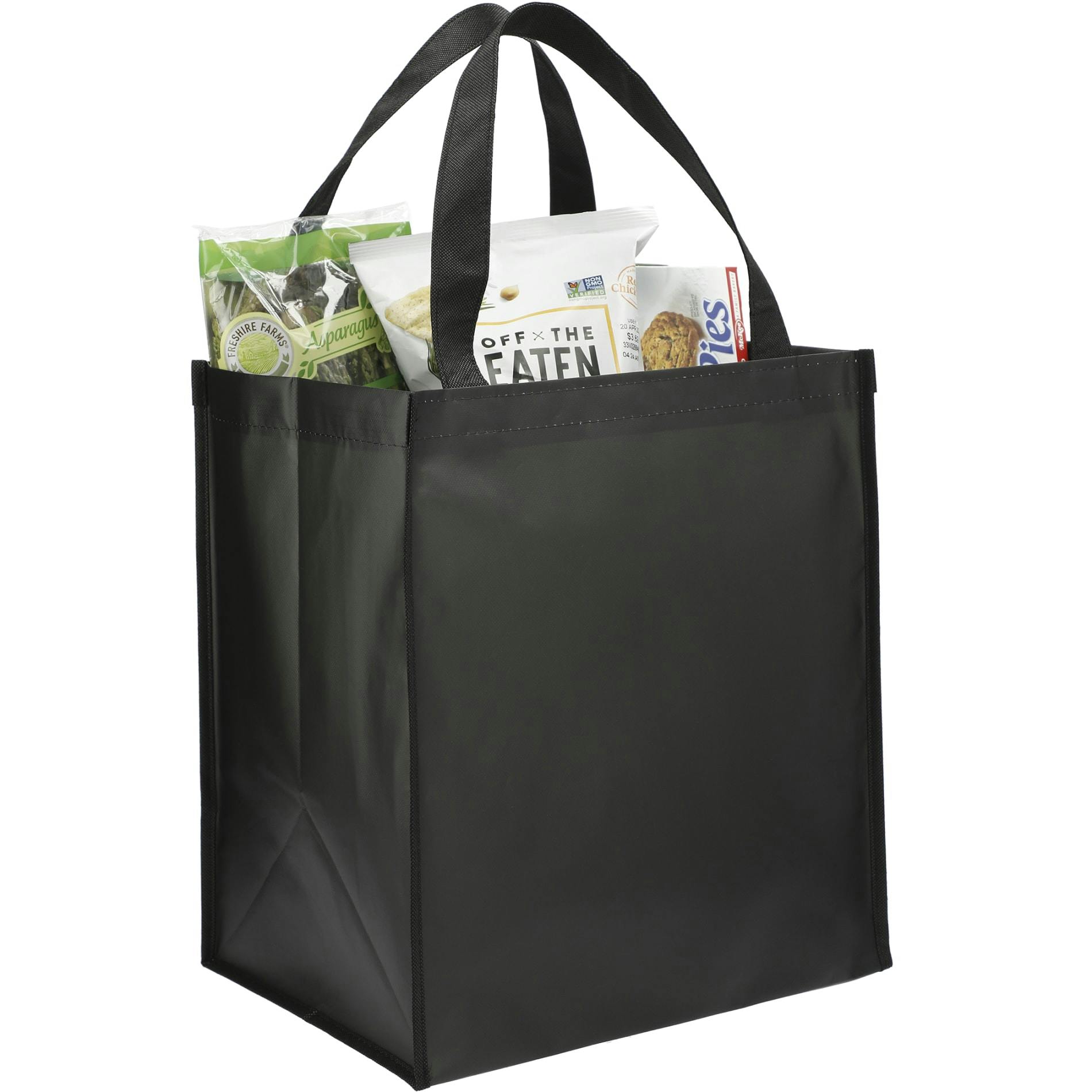 Double Laminated Wipeable Grocery Tote - additional Image 3