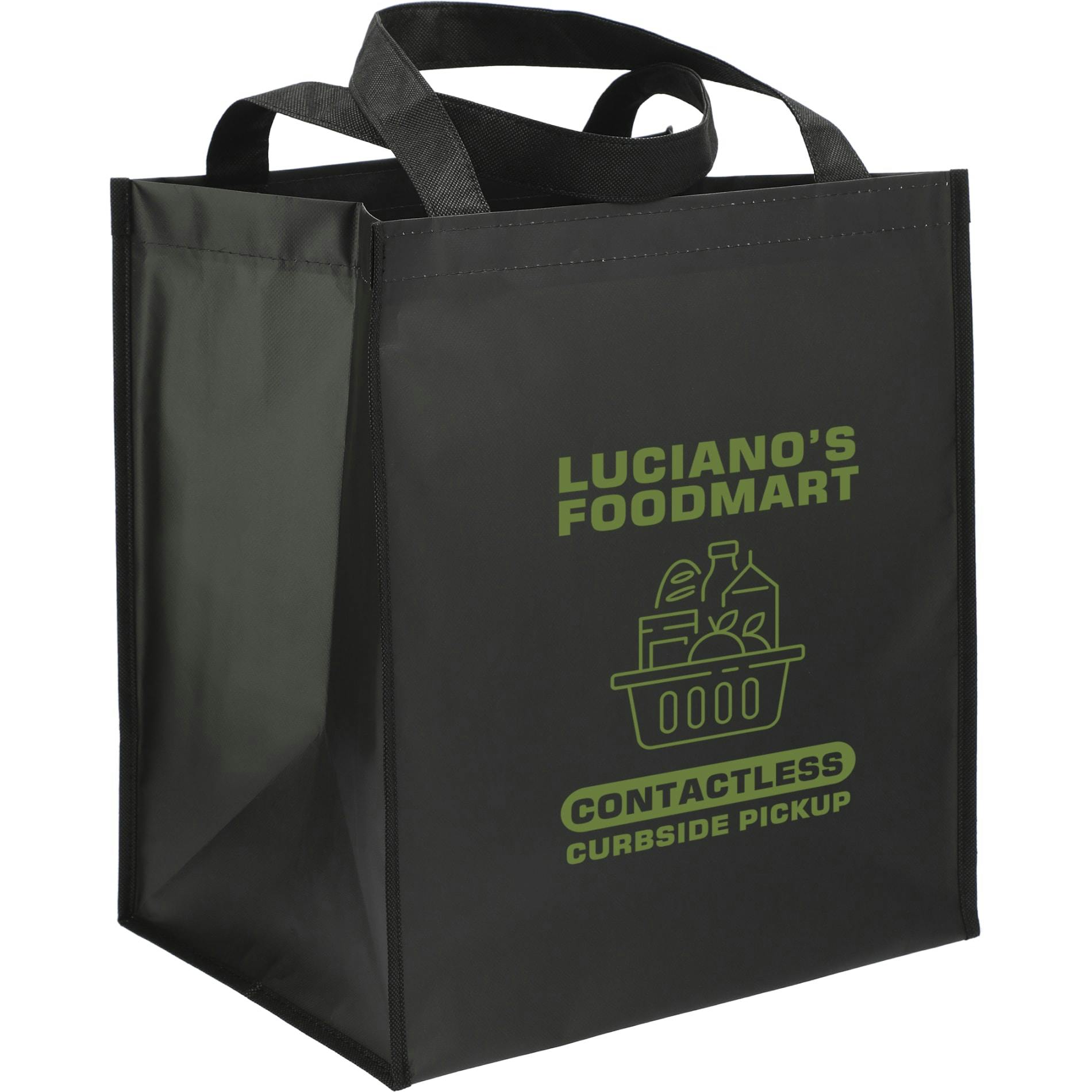 Double Laminated Wipeable Grocery Tote - additional Image 2