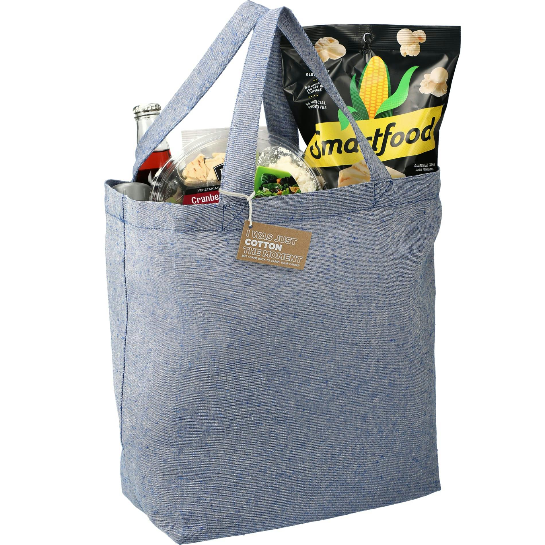 Recycled 5oz Cotton Twill Grocery Tote - additional Image 4