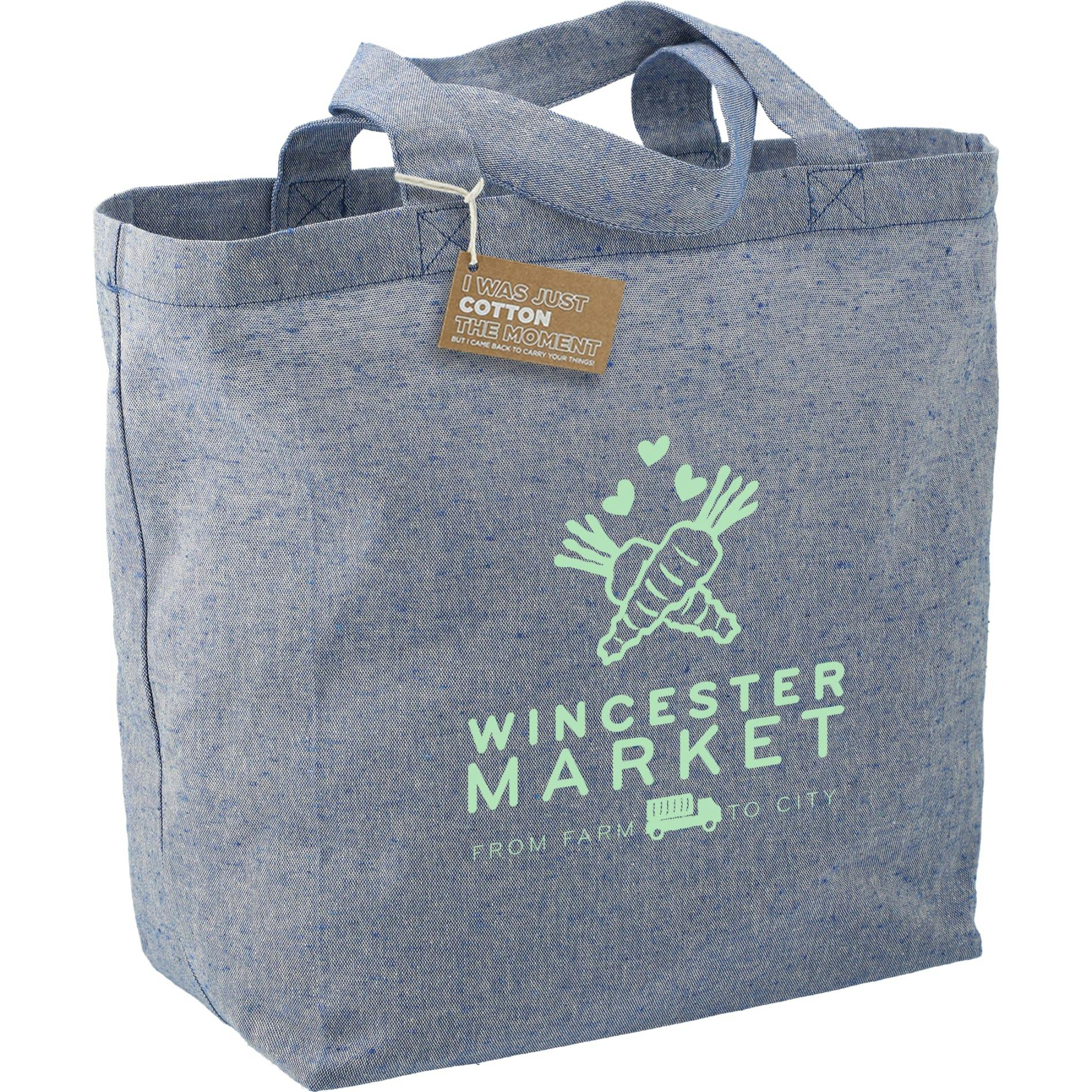 Recycled 5oz Cotton Twill Grocery Tote - additional Image 2