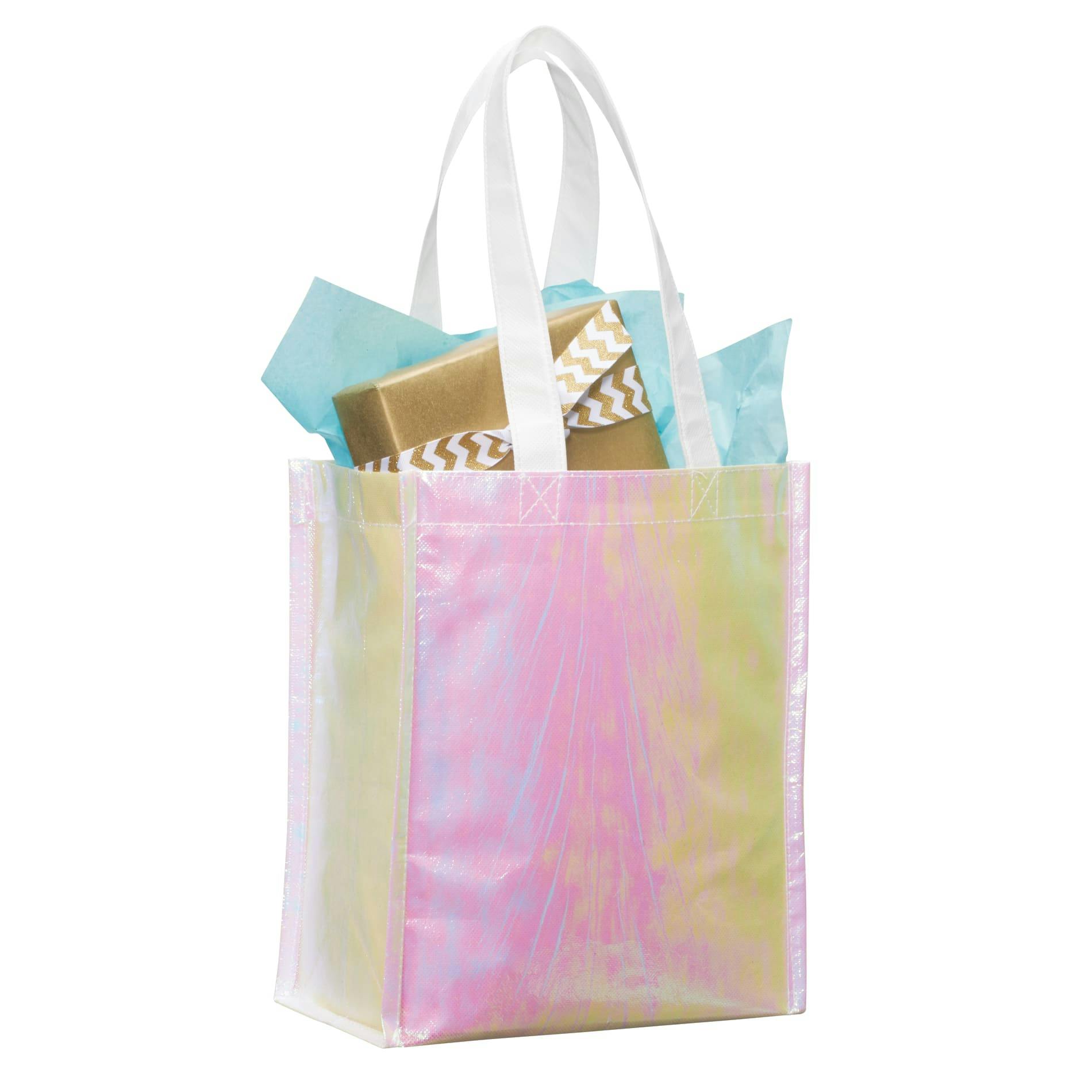 Iridescent Non-Woven Gift Tote - additional Image 4