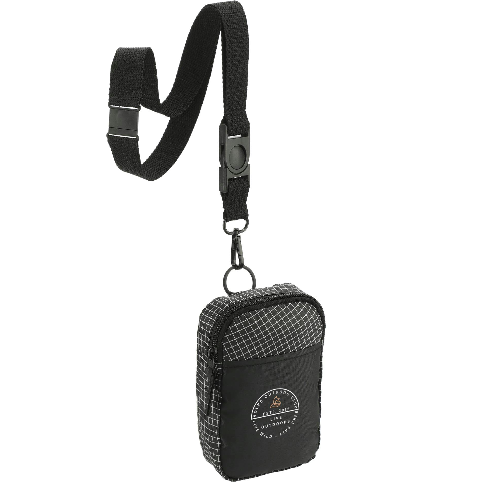 Grid Lanyard Phone Pouch - additional Image 1