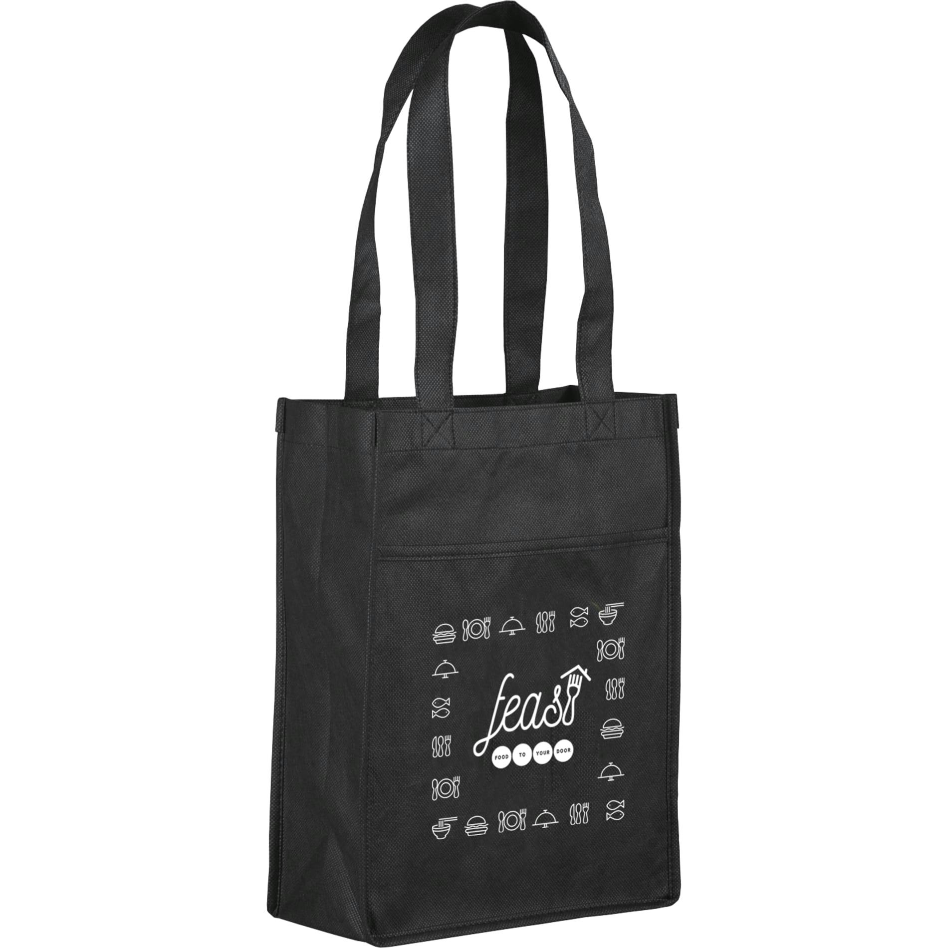 Non-Woven Gift Tote with Pocket - additional Image 2