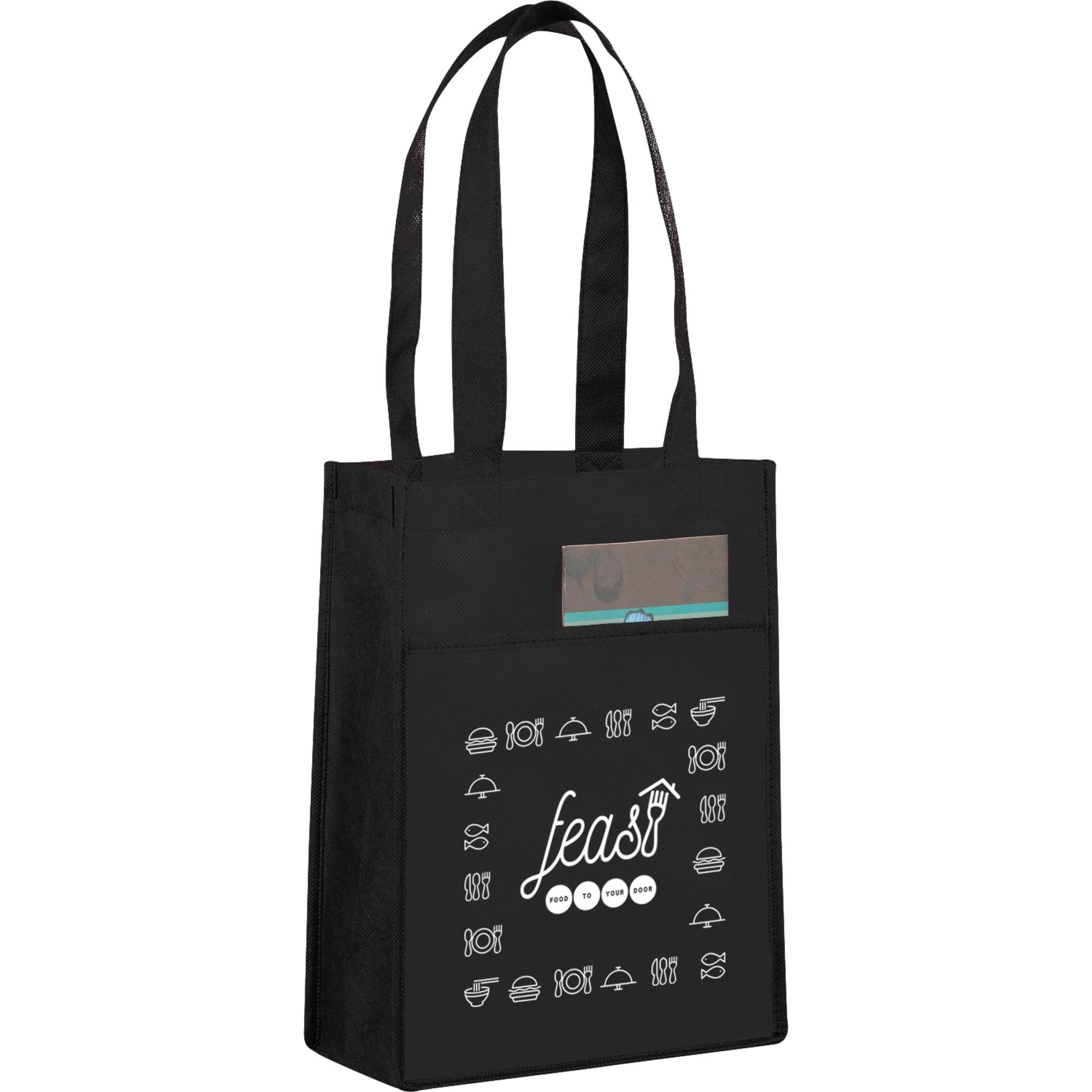 Non-Woven Gift Tote with Pocket - additional Image 3