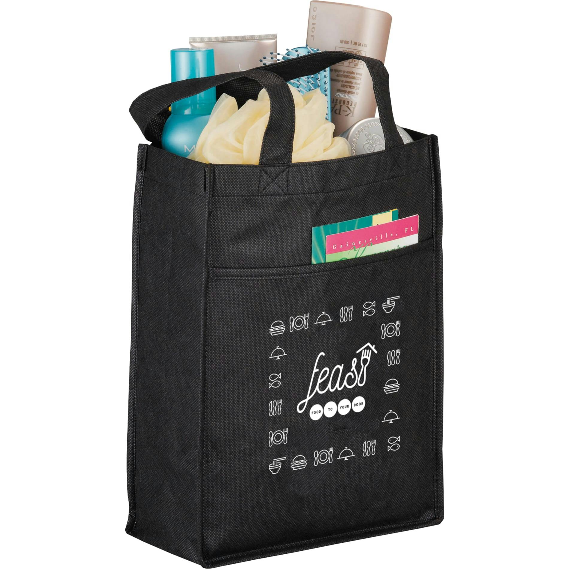 Non-Woven Gift Tote with Pocket - additional Image 1