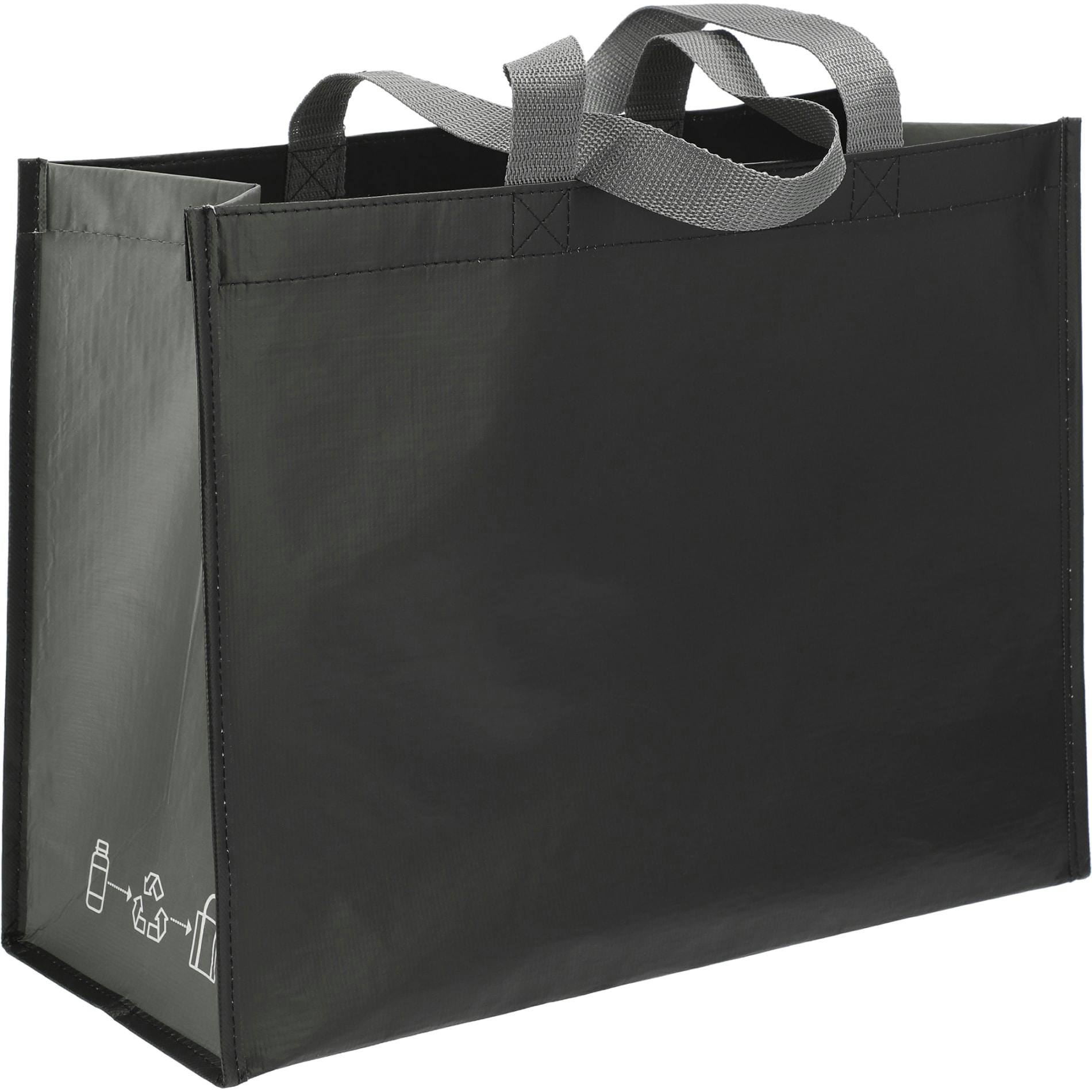RPET Laminated Matte Shopper Tote - additional Image 3