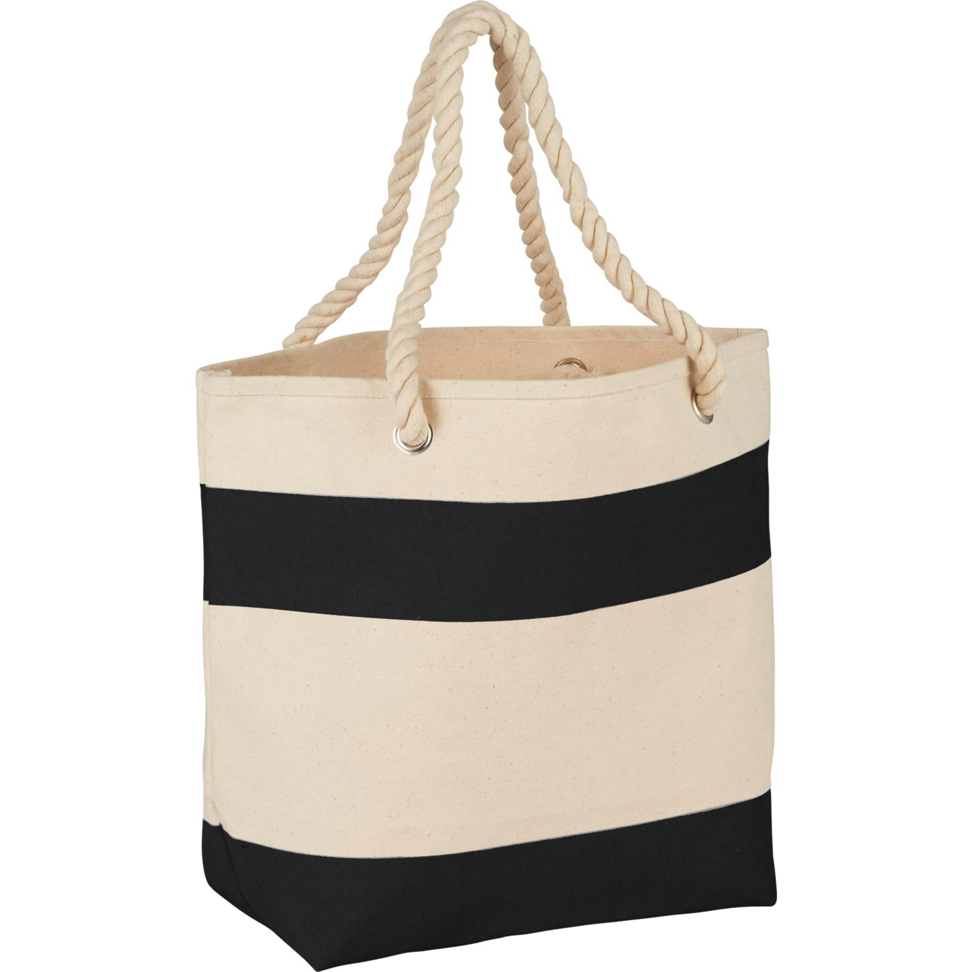 Rope Handle 16oz Cotton Canvas Tote - additional Image 2