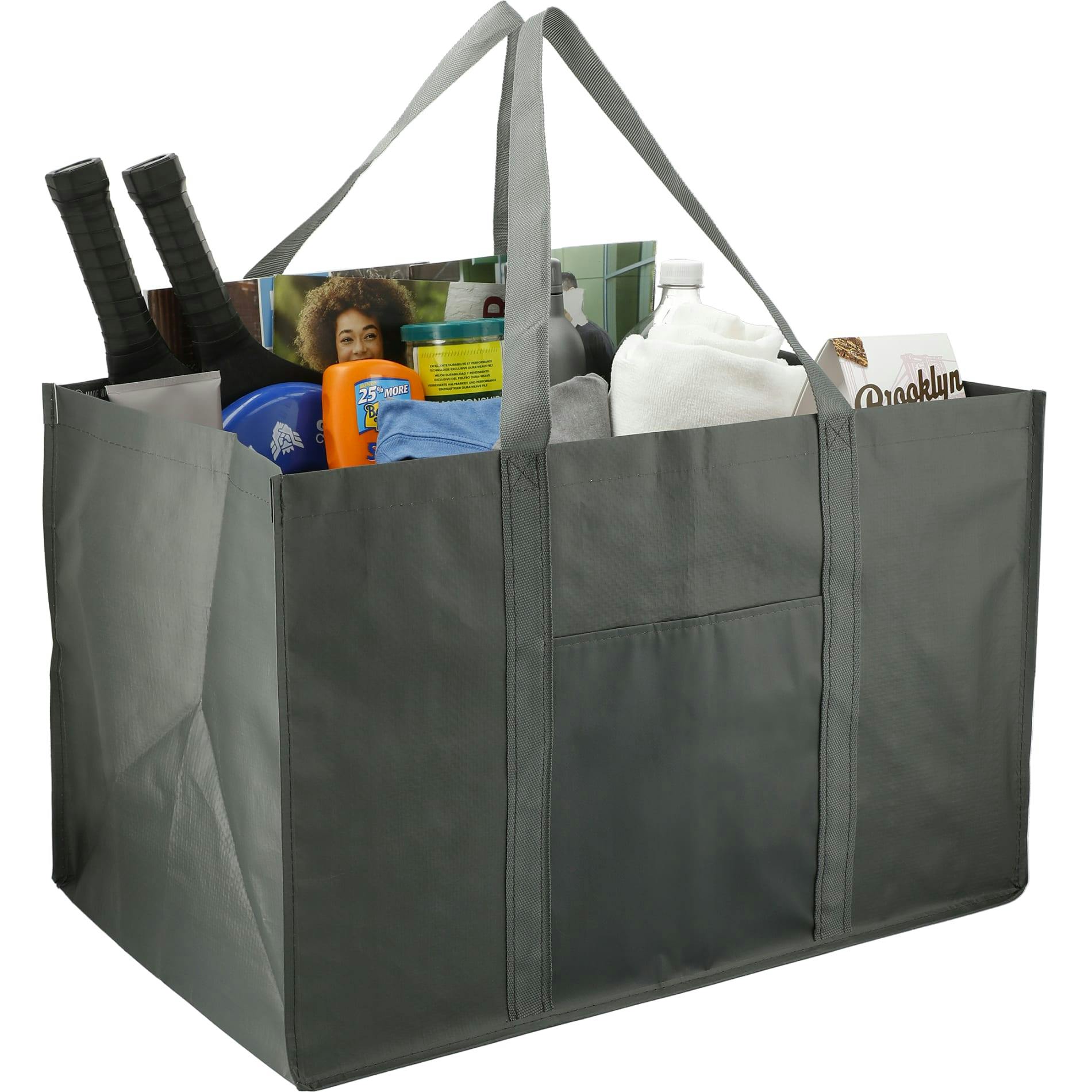 Recycled Woven Utility Tote - additional Image 1