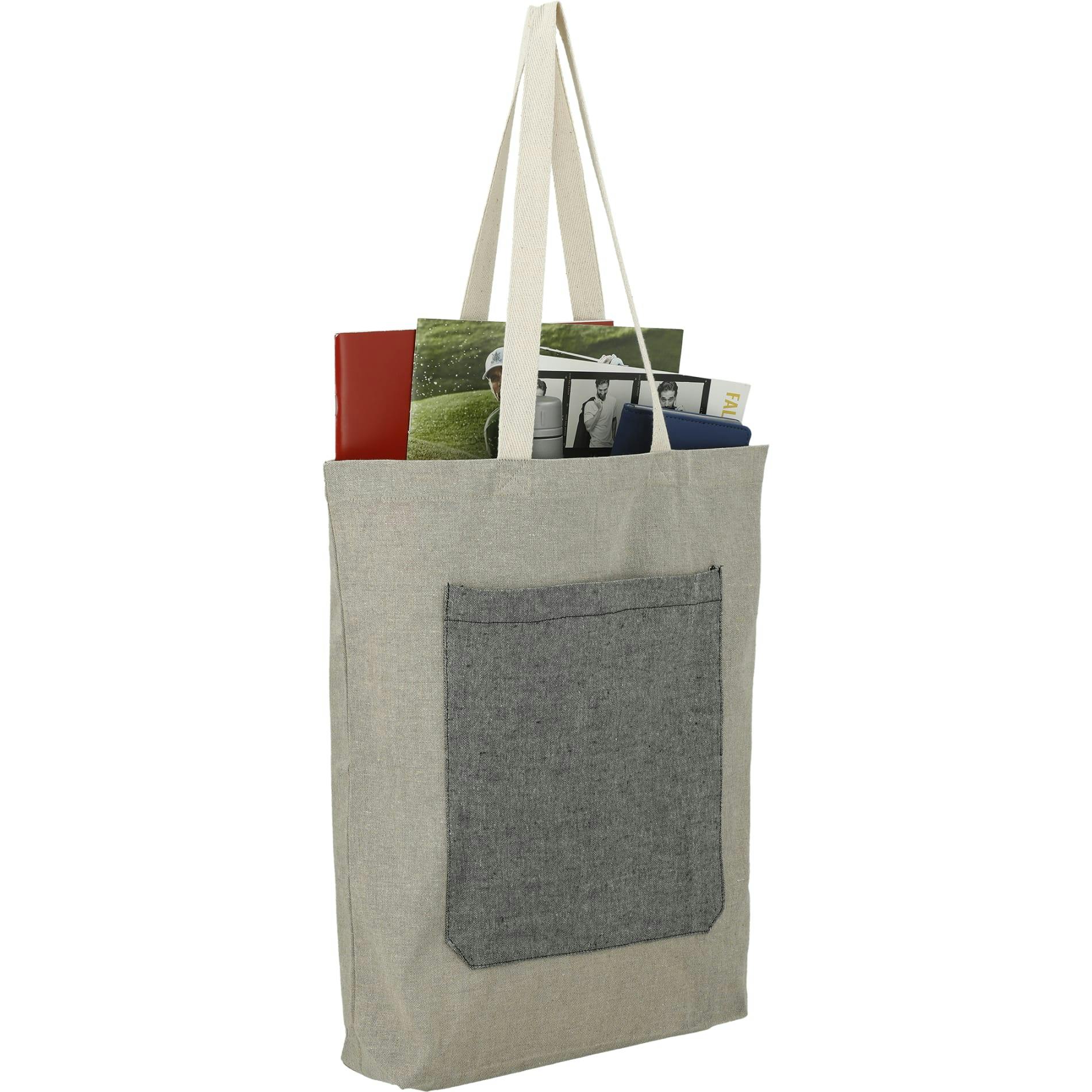 Recycled Cotton Pocket Tote - additional Image 2
