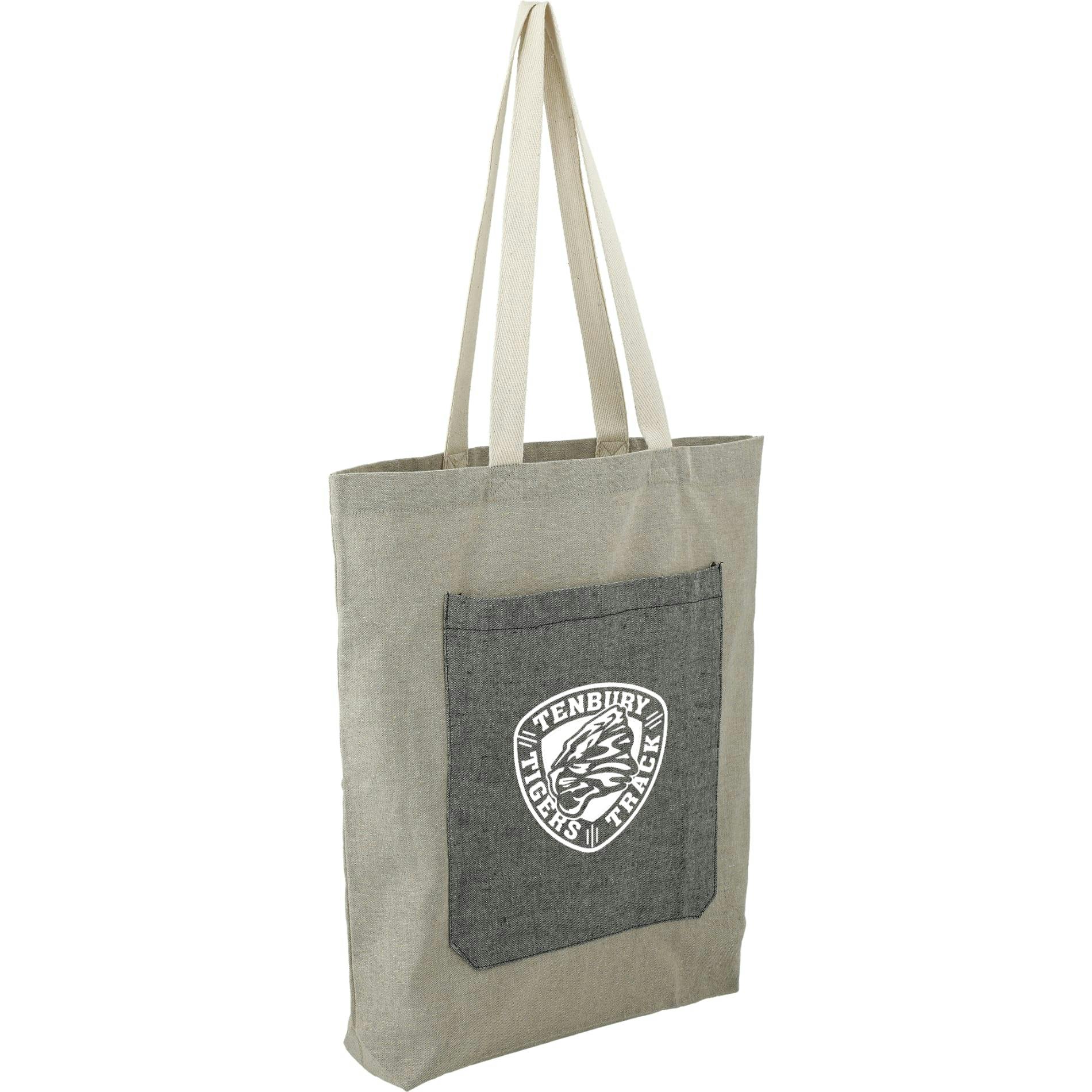 Recycled Cotton Pocket Tote - additional Image 4