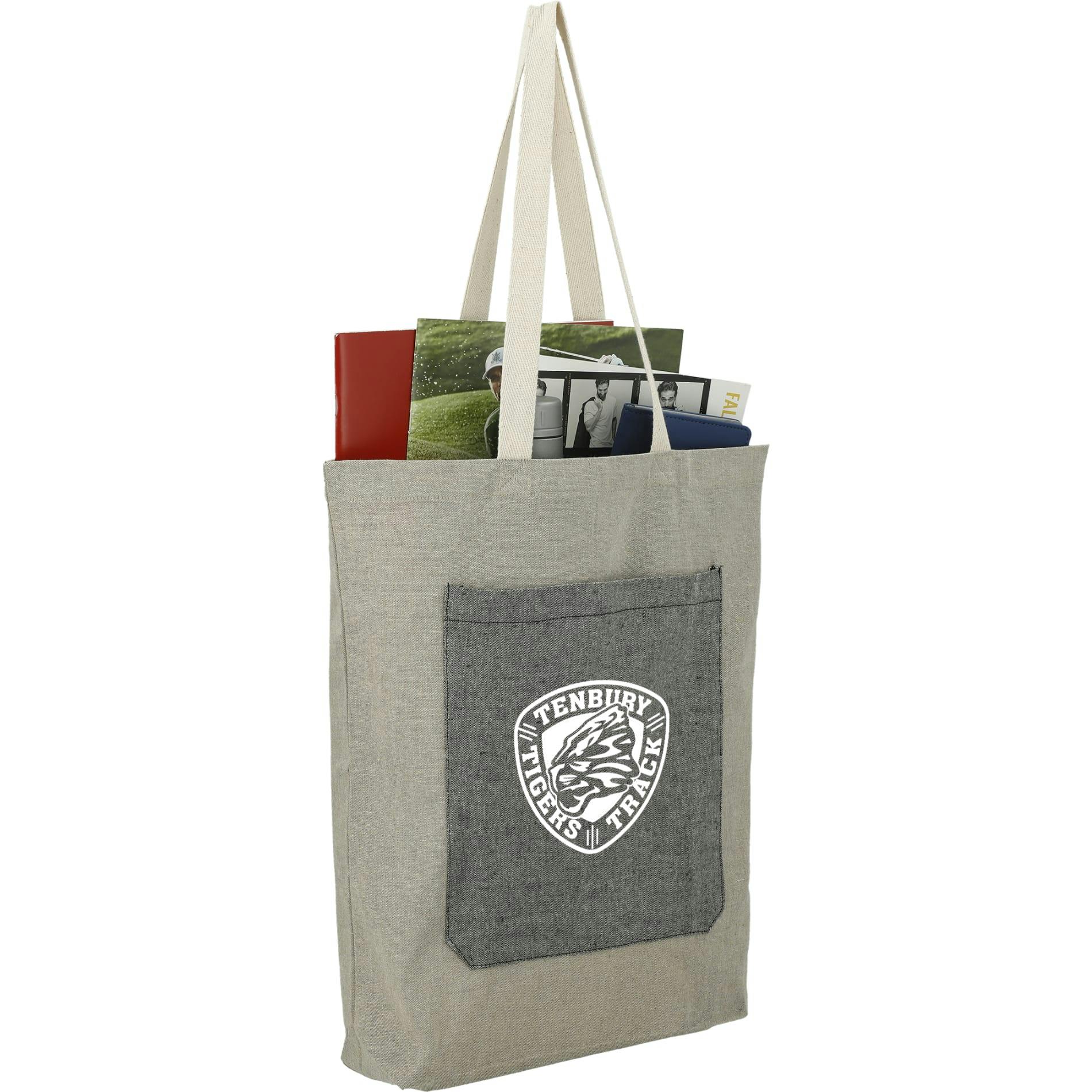 Recycled Cotton Pocket Tote - additional Image 3