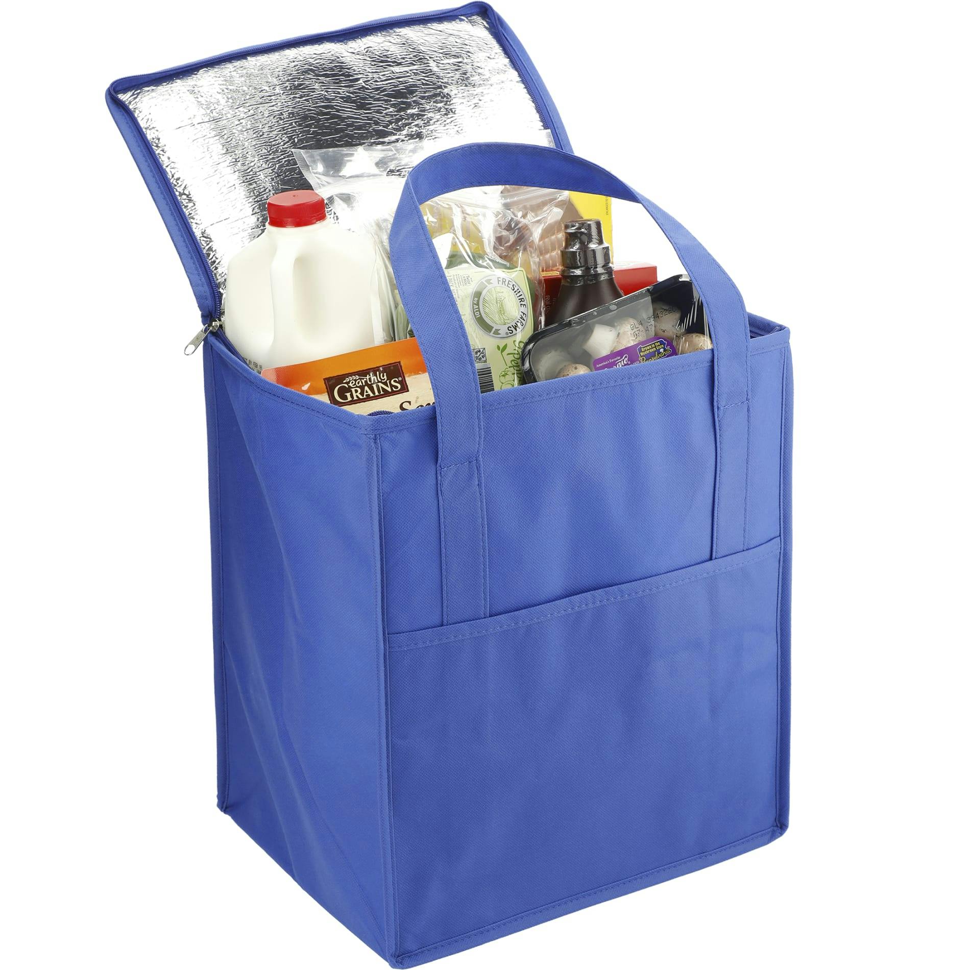 Hercules Flat Top Insulated Grocery Tote - additional Image 6