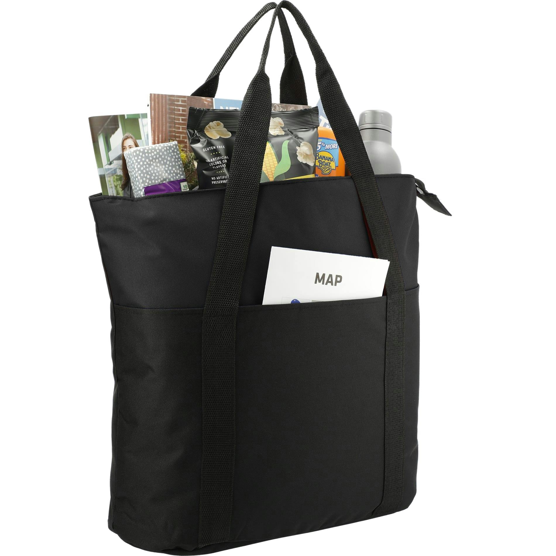 Custom Heavy Duty Zippered Convention Tote | Design Online