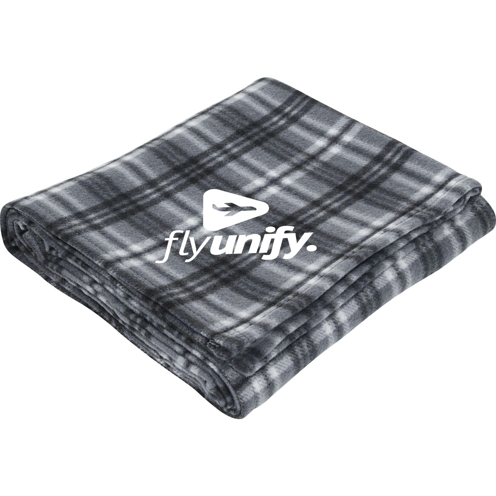 Plaid Fleece Blanket - additional Image 1
