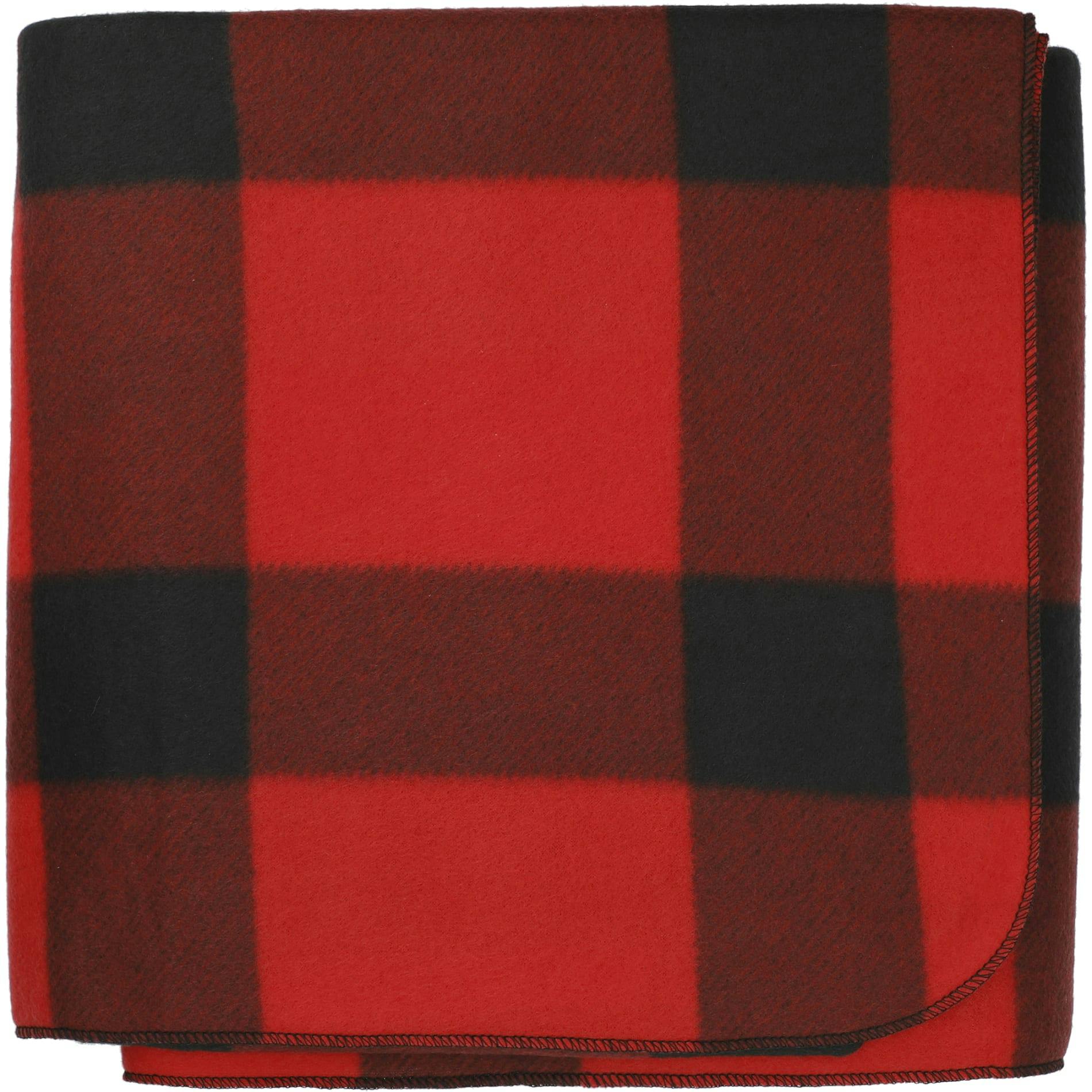 Buffalo Plaid Fleece Blanket - additional Image 3