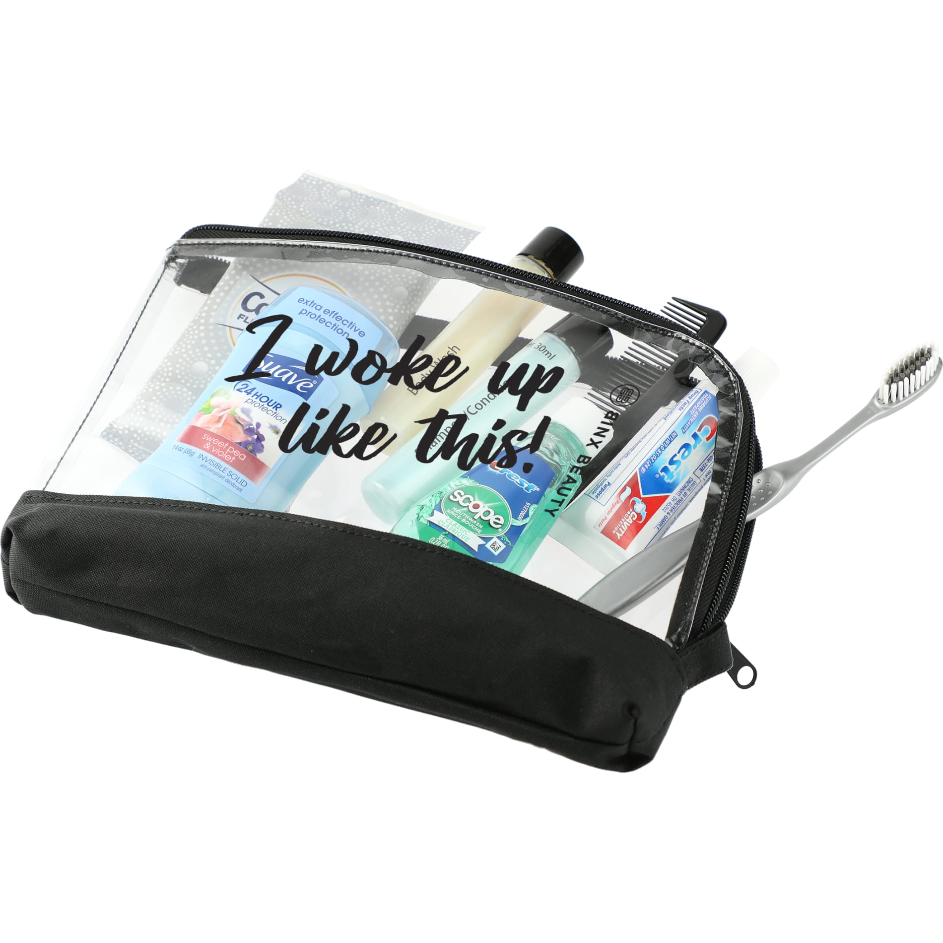 Custom Clear Travel Pouch Design Online