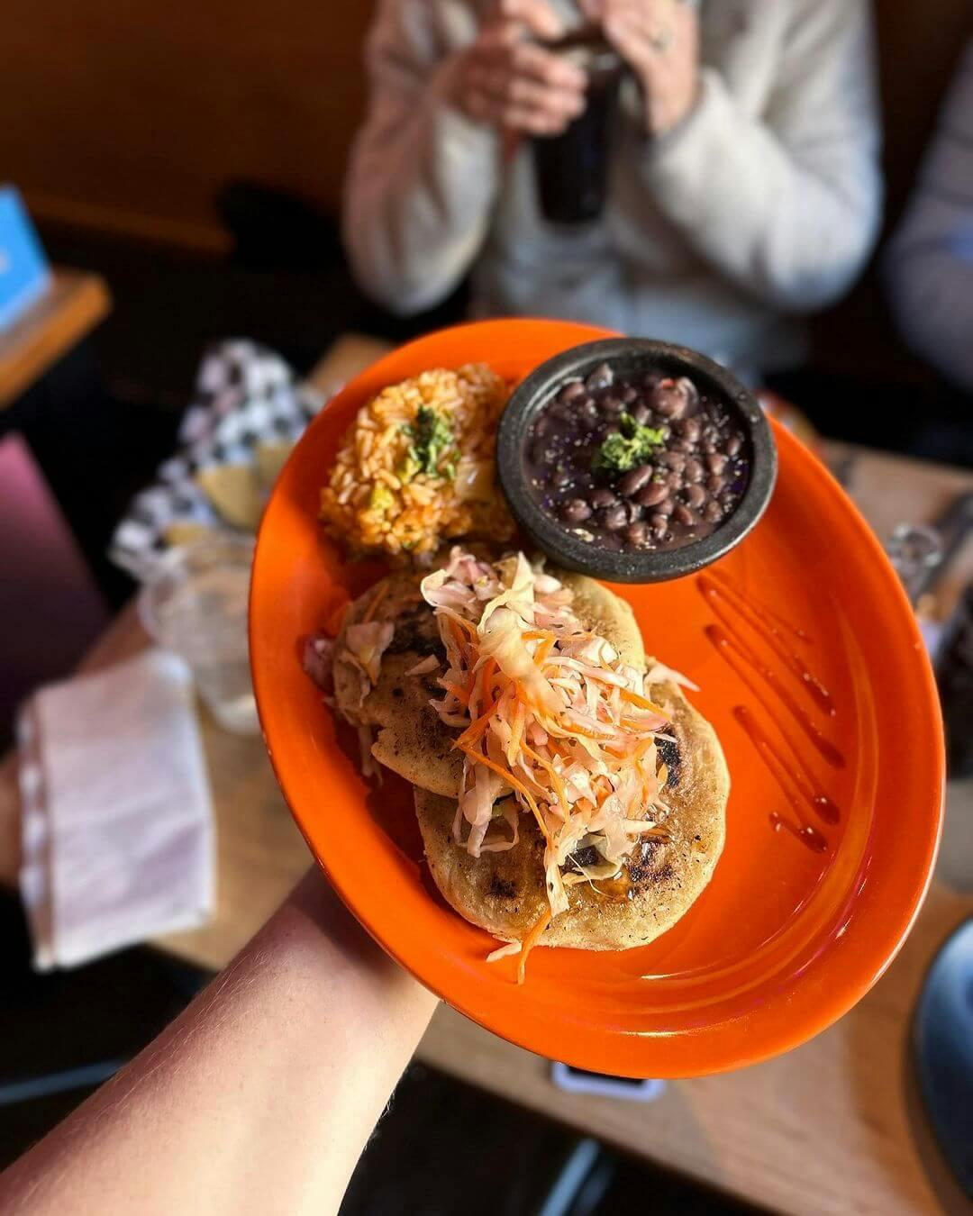 papusas from tio pablo's in rva