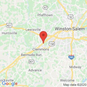 A1 Clemmons Best Mini Storage map