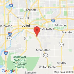 A1 Will County Self Storage map