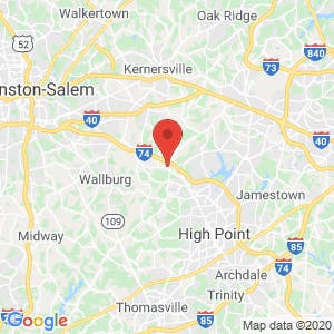 AAA Self Storage at High Point Rd map