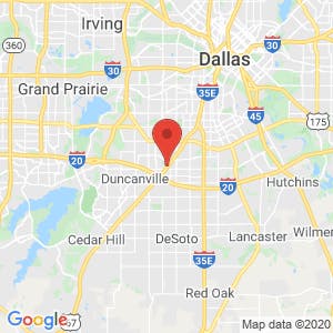 Alamo-Redbird Self Storage map