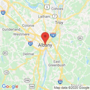 Albany map