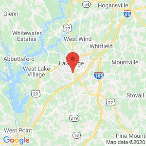 All Self Storage map