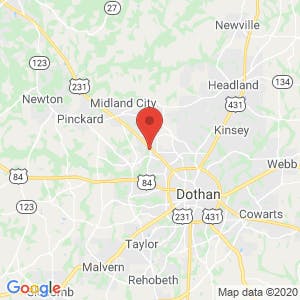 American Self Storage Odom Crossing map
