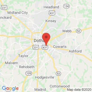 American Self Storage/Ross Clark Circle East map