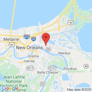 Arabi Self Storage Station map