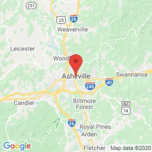 Asheville map