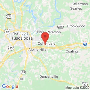 Bama RV Station map
