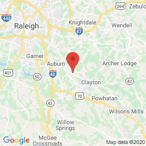 Bannister Outdoor Storage map
