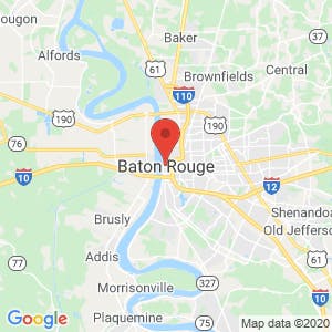 Baton Rouge map