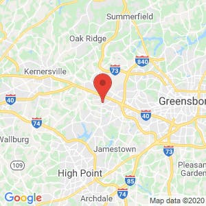Bee Safe Self Storage of Greensboro map