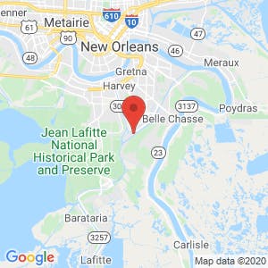 Belle Chasse Boat & RV Storage map