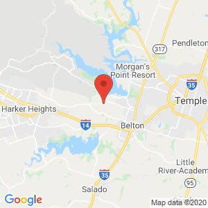Belton Lake Boat and RV Storage map