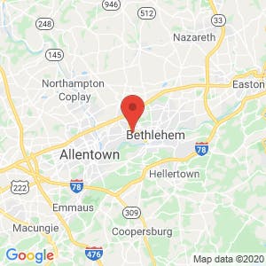 Bethlehem Township Self Storage map